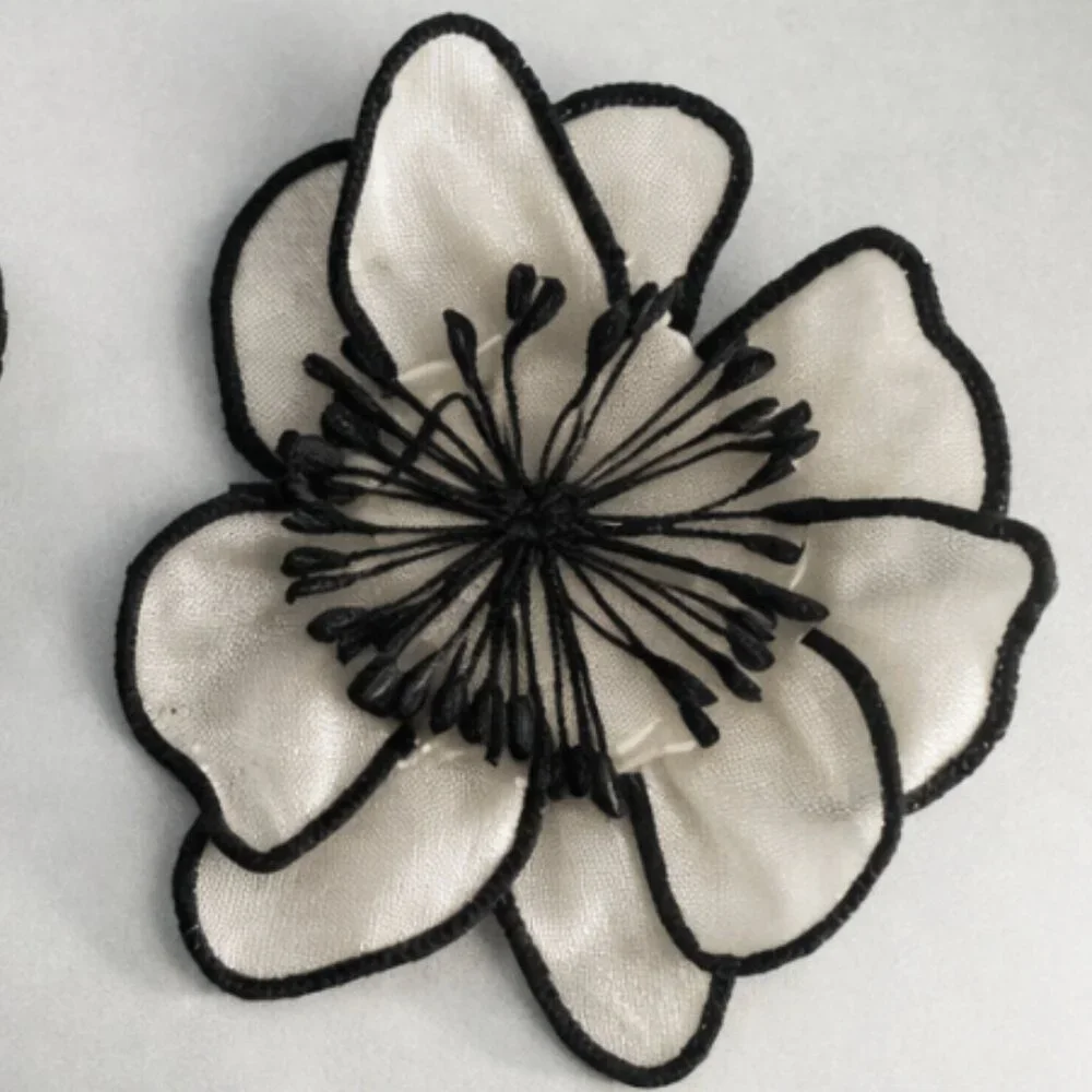 New! Anthropologie Bohemian flower earrings